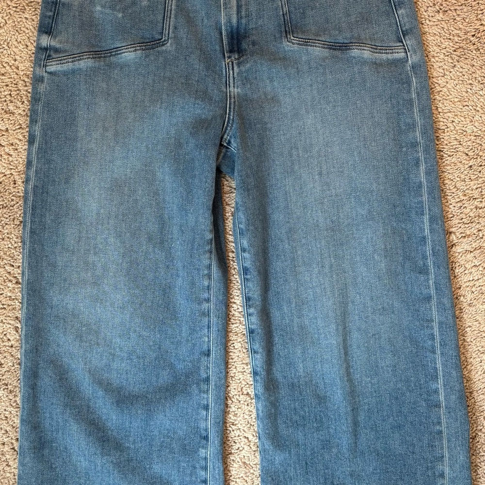 PAIGE Anessa wide leg Light Blue Denim